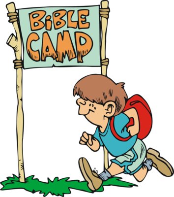 Bible Camp sign